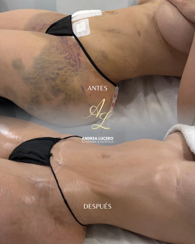 Antes y después · Método Andrea Lucero